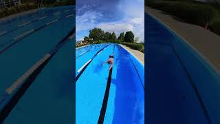 Efficient Freestyle Swimming | Can you do less strokes per 50 meter? #swim #swimming #shorts