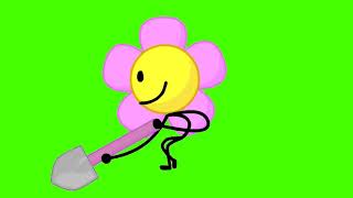 Bfb Flower Digging Green Screen