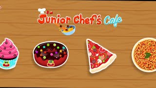 Junior Chef Cafe Kiddopia Appbest Learning Appkids Vedio