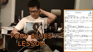 Download lagu How to Play: Pony Blues by Charley Patton - Guitar Lesson (with Tabs/Tablature)