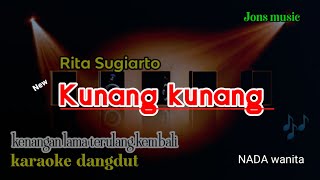 kunang kunang - Rita Sugiarto -karaoke dangdut cover nada wanita