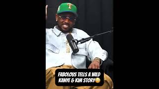 Fabolous exposes  Kanye’s craziest 😳drama moments with Kim K #fabolous #kimkardashian #kanye