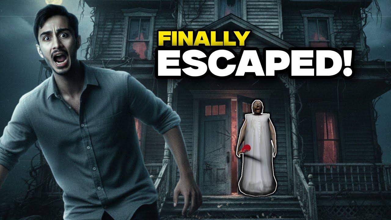 Finally Main Door se Escape Karliya 😎 | Main Door Escape in Granny 2