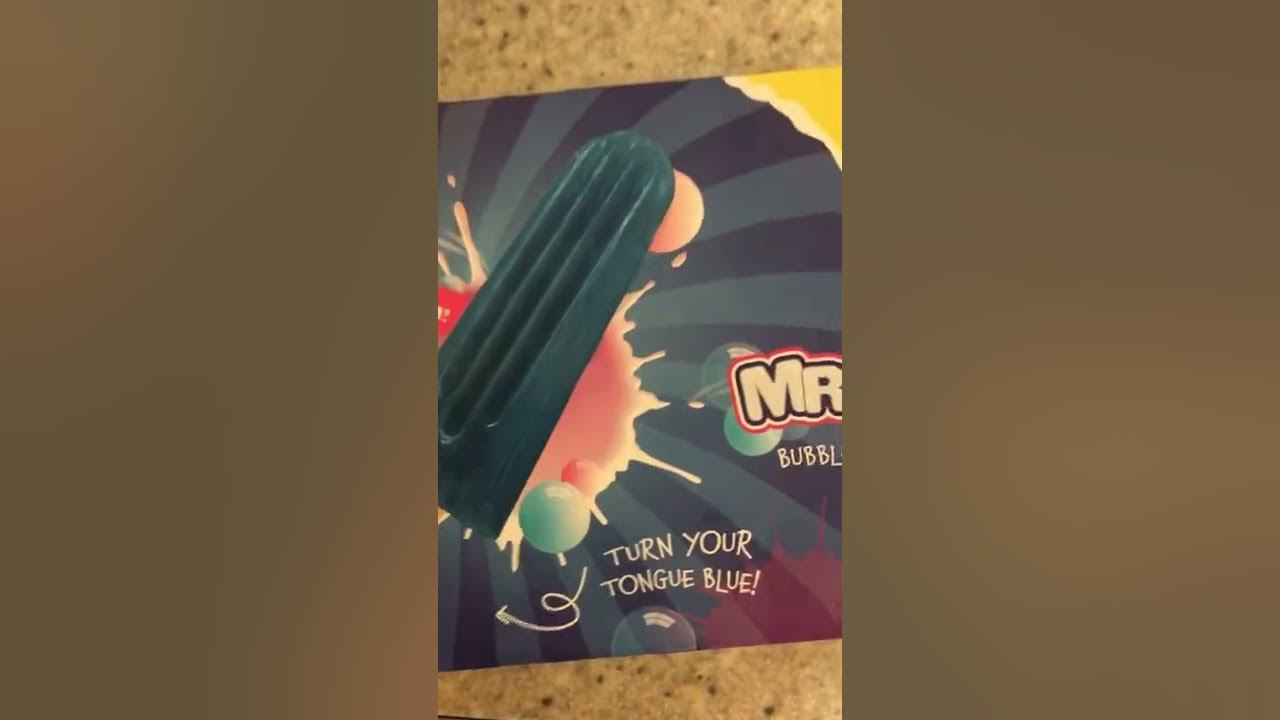 Bubblegum Flavour Mr Bubble Ice Lolly viral viralshorts viralvideo 