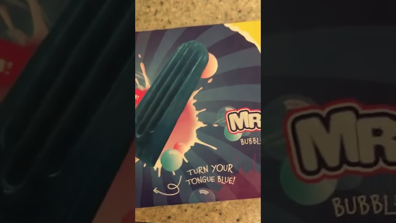 Bubblegum Flavour Mr Bubble Ice Lolly viral viralshorts viralvideo 