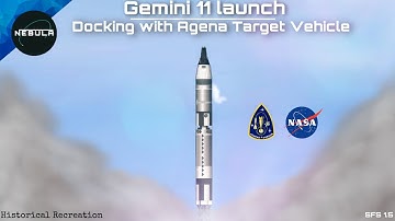 Gemini 11 Launch and docking | Spaceflight Simulator | SFS 1.5.2