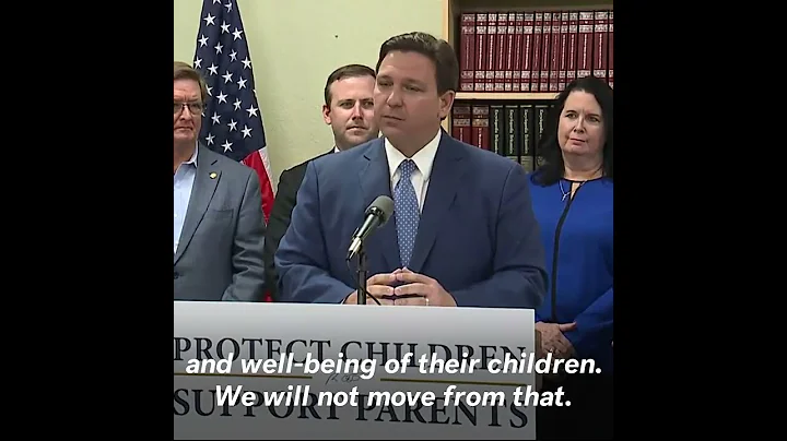 Ron DeSantis Signs 'Don't Say Gay' Bill Into Law: 'I'm Not Backing Down'