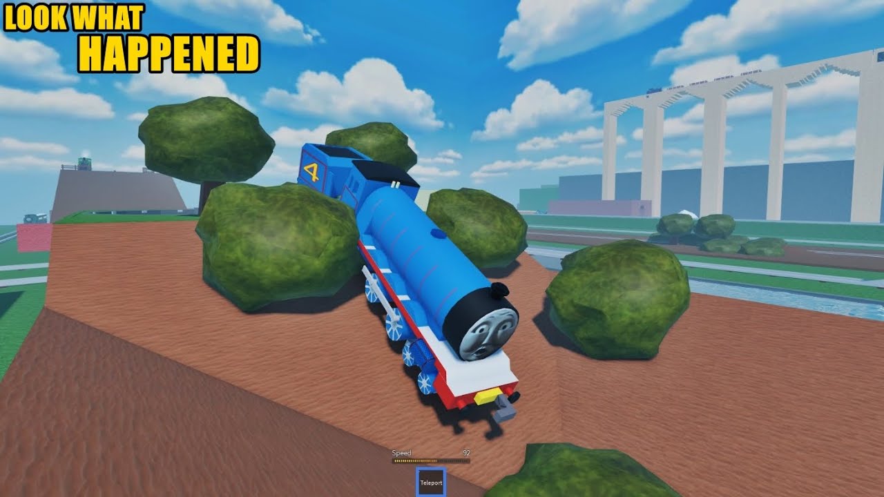 Realistic Roblox Thomas Train Crash – Massive Collisions and Total Destruction 2