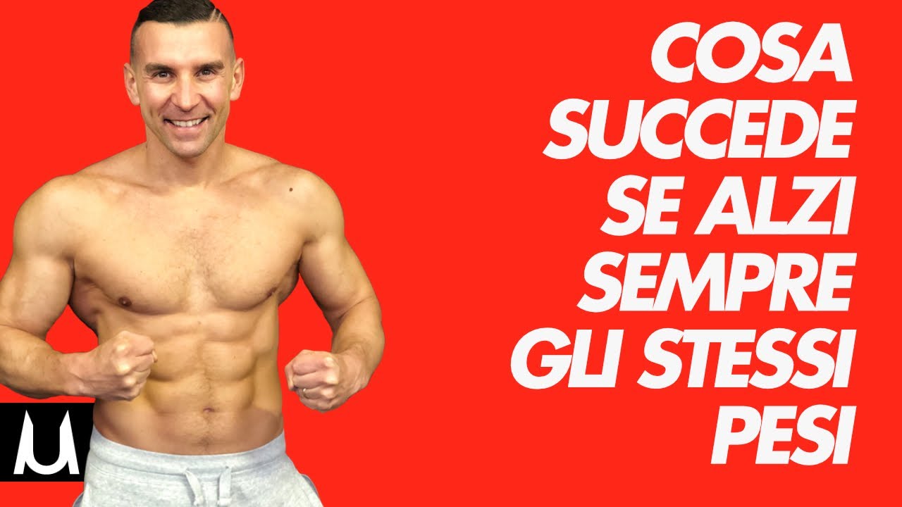 Cosa succede se continui ad alzare gli stessi pesi in palestra