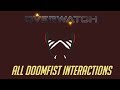 Overwatch - All Doomfist Interactions V2 + Unique Kill Quotes