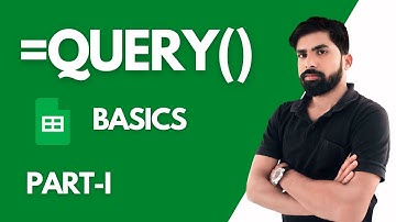 Query Function in Google Sheets in Hindi||How to use Query formula in Google Sheets for Beginners