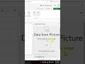 Convert Image table in excelsheet #exceltips #exceltech #reels #smartphone #excel #microsoft