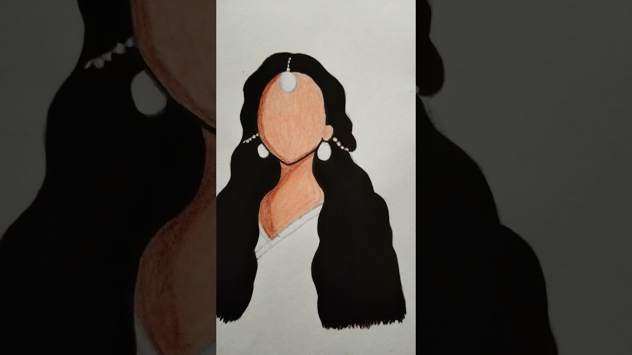 Bengali girl art || traditional art  