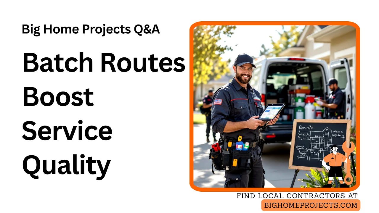 Rapid Route Batching For Consistent Pest Service Quality