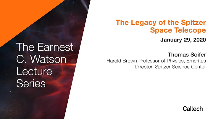 The Legacy of the Spitzer Space Telescope - Thomas...