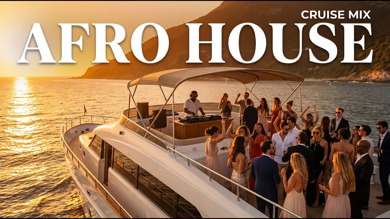 SUMMER AFRO HOUSE Sunset Mix - Dubai Sunset Cruise 🚤🌅 Deep Grooves & Luxury Chill Vibes