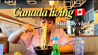 Sunday vlog/ home reset/sushi date/ Halifax living🇨🇦