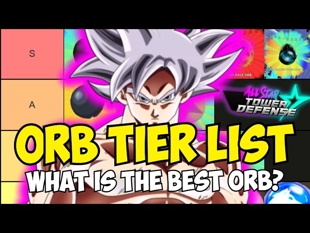 New BEST Orb? ASTD Orb Tier List + HOW TO GET ALL ORBS!