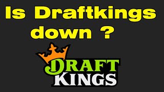 Is DraftKings down ? DraftKings error code 5-0-2-503