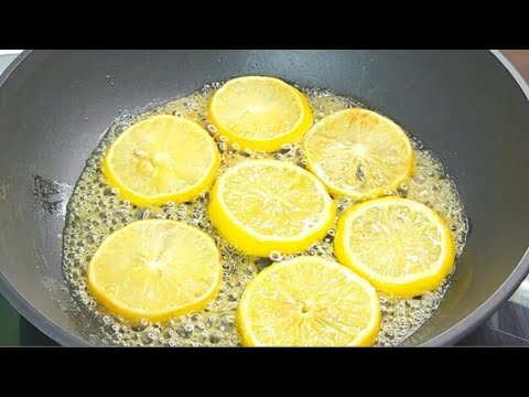 Боже, как вкусно! Я всегда буду так готовить! Просто жарю ЛИМОН. Съедаются в один миг!