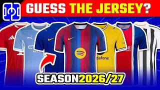 GUESS THE CLUB BY THEIR JERSEY - SEASON 2026/2027 | FOOTBALL QUIZ 2026 screenshot 3