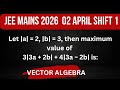 Let |a| = 2, |b| = 3, then maximum value of 3|3a + 2b| + 4|3a − 2b| is:A) 50 B) 60 C) 70 D) 80