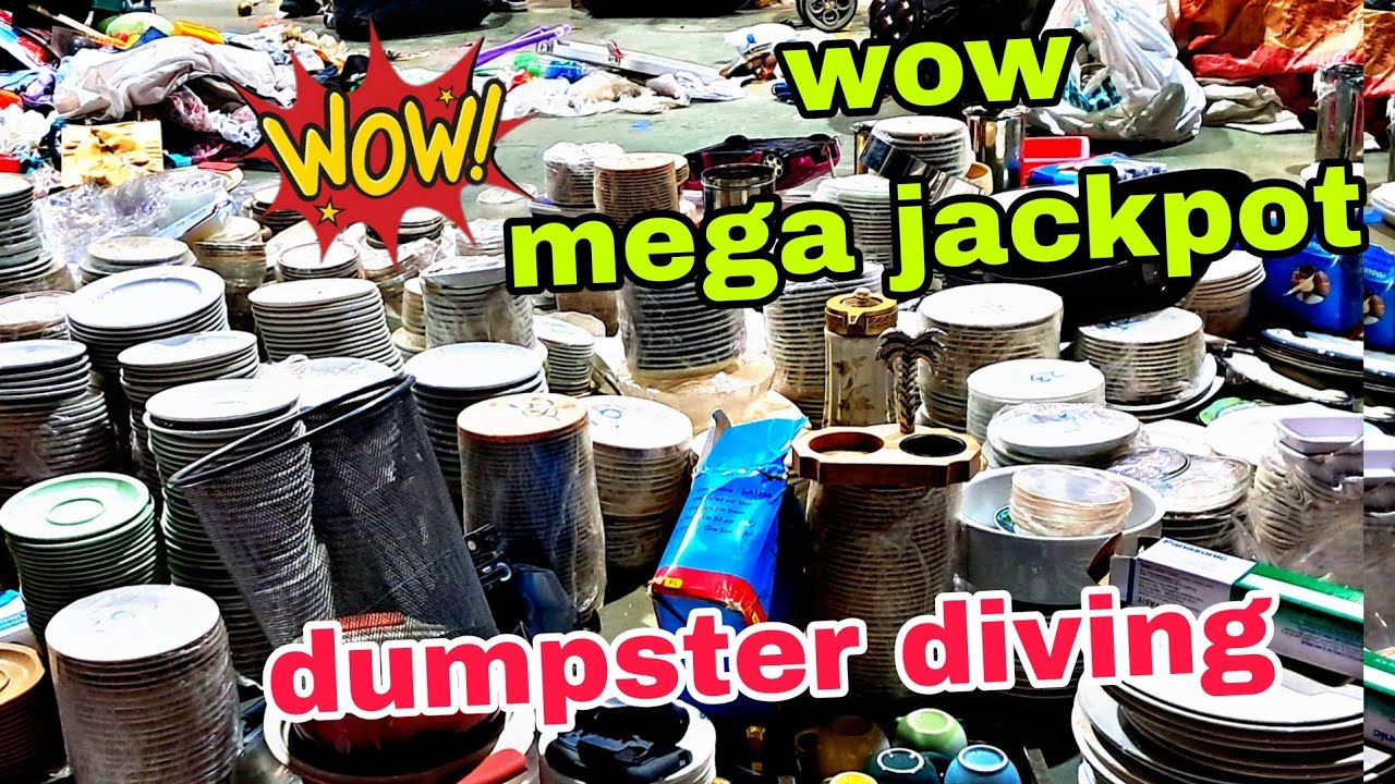 DUMPSTER DIVING‼️GRABE NATO PAUNAHAN NALANG SA PAG DAMPOT BASTA LIBRE NA LAHAT 