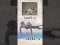 Baki Hanma Inspired Planche Progression| Level 1to4 #calisthenics#body#anime #motivation#yoga#shorts
