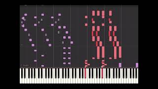 Rush C Midi Visual 90 Keys Piano