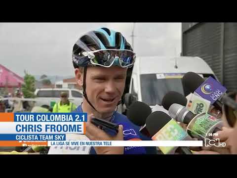 Video: Chris Froome iniciará temporada en el Tour Colombia tras entrenar en altura