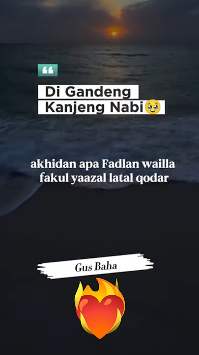 Di gandeng Kanjeng Nabi 🥺