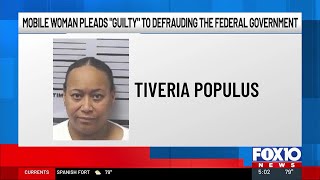 Mobile woman pleads guilty to participating in $400,000 COVID fraud scheme