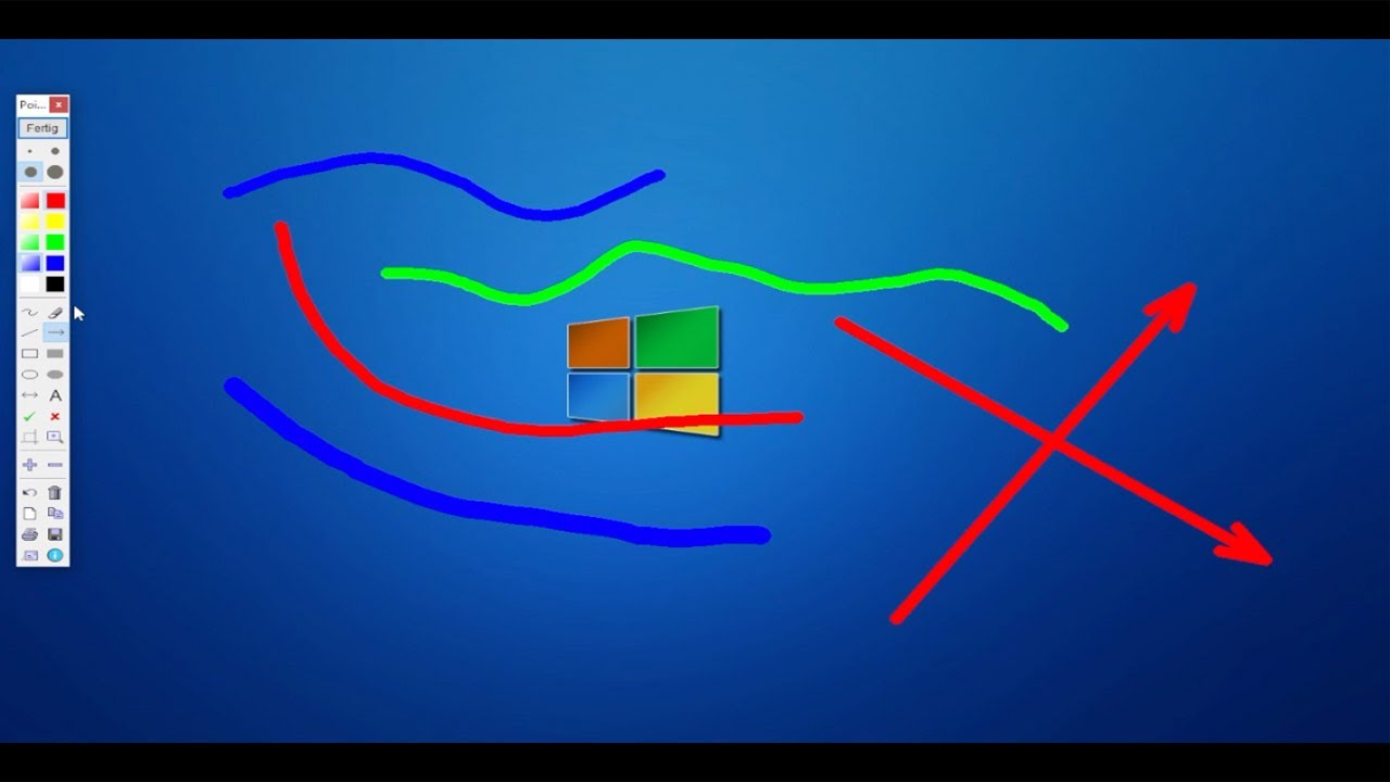 App para desenhar na tela do Windows - YouTube