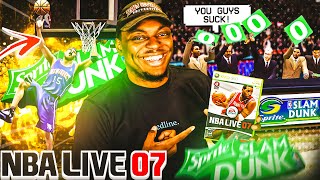 We Went Back To NBA LIVE 07 and Hosted THE WORST DUNK CONTEST EVER!