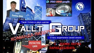 Vallt Group настройки кабинета