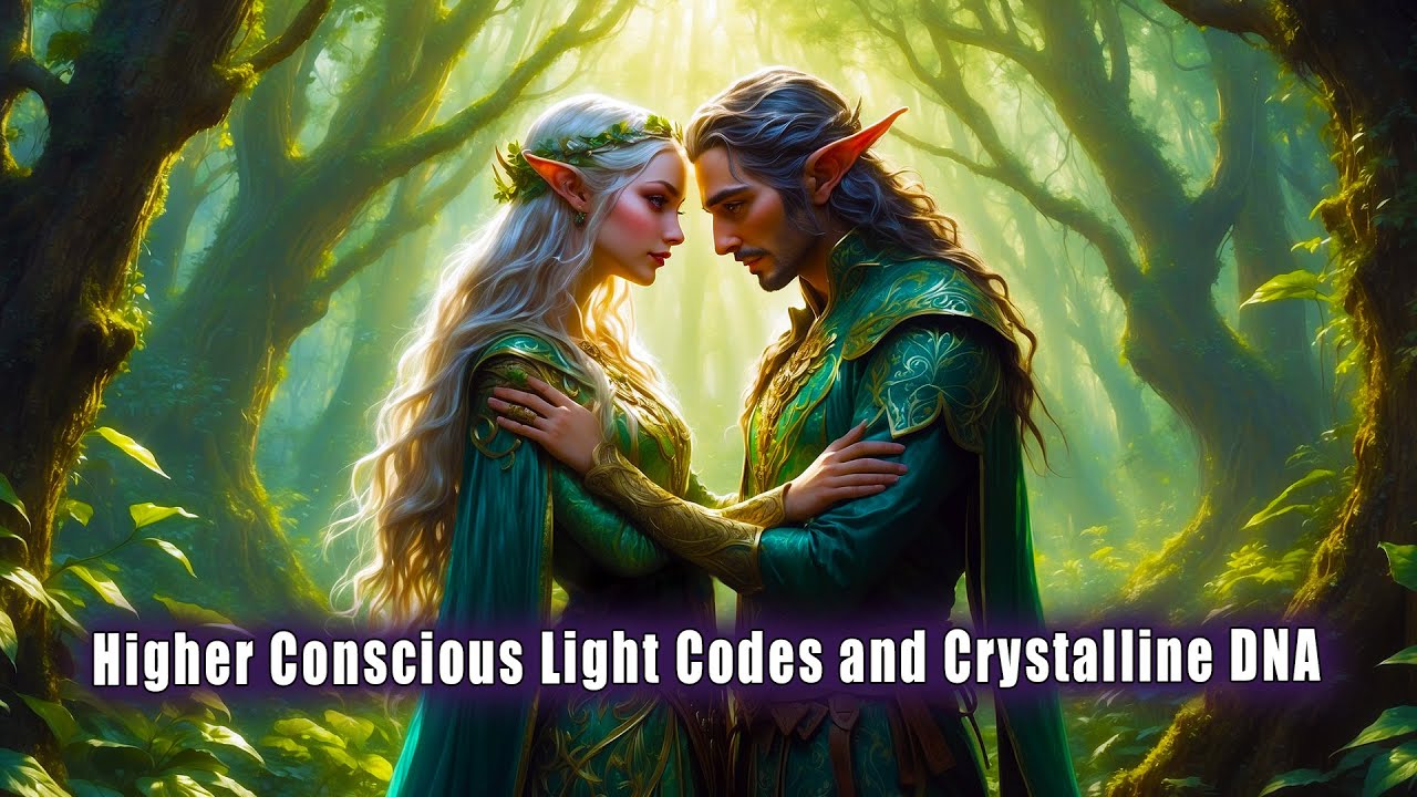 Embodying Higher Conscious Light Codes and Crystalline DNA 🕉 You are ...