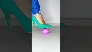 Strawberry Squish ASMR 🍓 High Heel Crush With Perfect Crunchy Sounds