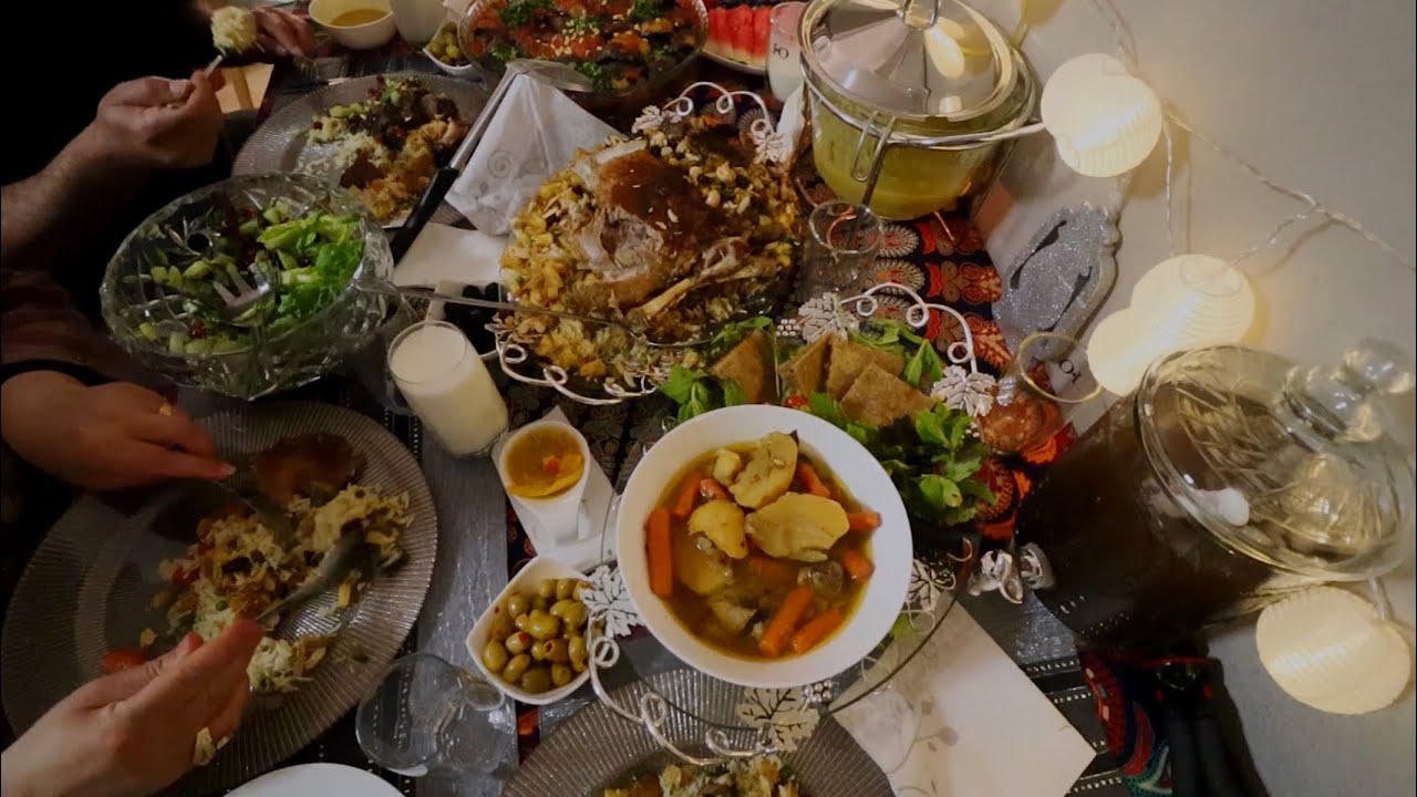 اطيب كتف غنم على التمن العراقي😍 فطورنا اليوم مع الاصدقاء🥰