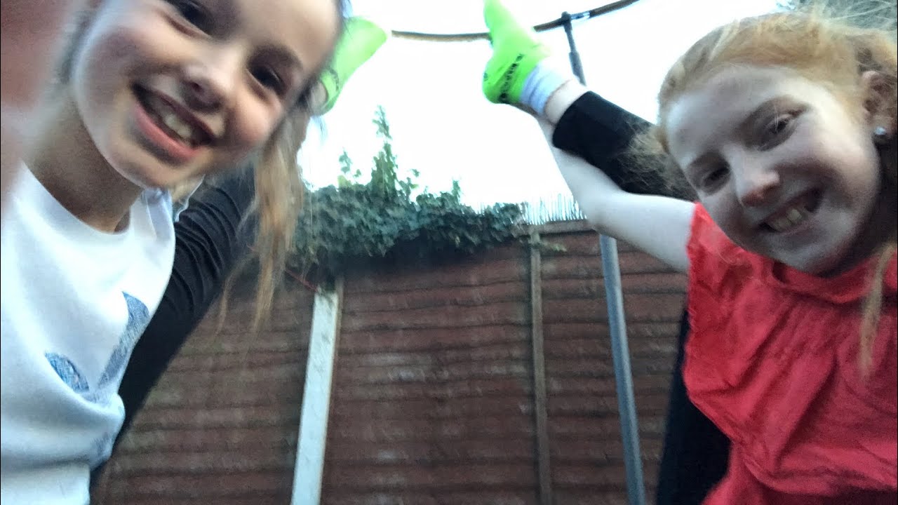 Gymnast vs cheerleader trampoline/ cheer4lifecheer123 YouTube
