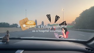 Spend a Friday with me as a hospital volunteer!