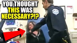 Cop PUNCHES Handcuffed Woman Without Thinking Twice