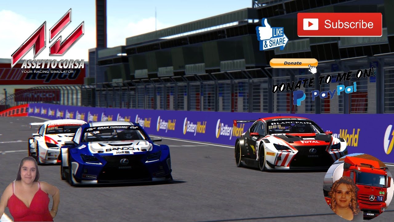 Assetto Corsa AC Rekus RC-F GT3 2019 by UnitedRacingDesign Test First Look Gameplay ITA