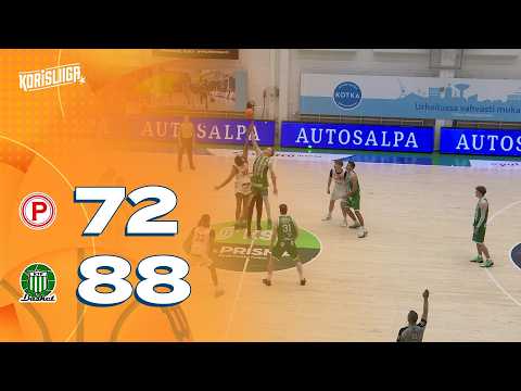 Ktp-Basket vs. Tampereen Pyrintö - Game Highlights