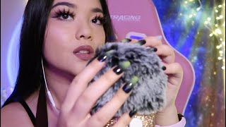 ASMR Soft & Tingly Fluffy Mic Scratching for One Hour | No Talking  ASMRmas Day 7