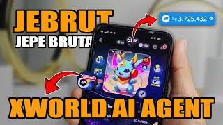100% Berhasil Cara Agar Jp Pada Airdrop Xworld Ai Bkd Tutorials X-World Apk Penghasil Saldo Dana