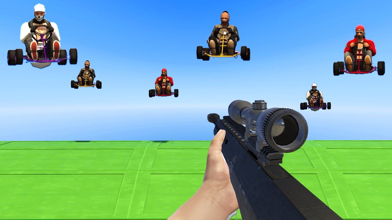 СНАЙПЕРЫ ПРОТИВ 30 ИГРОКОВ