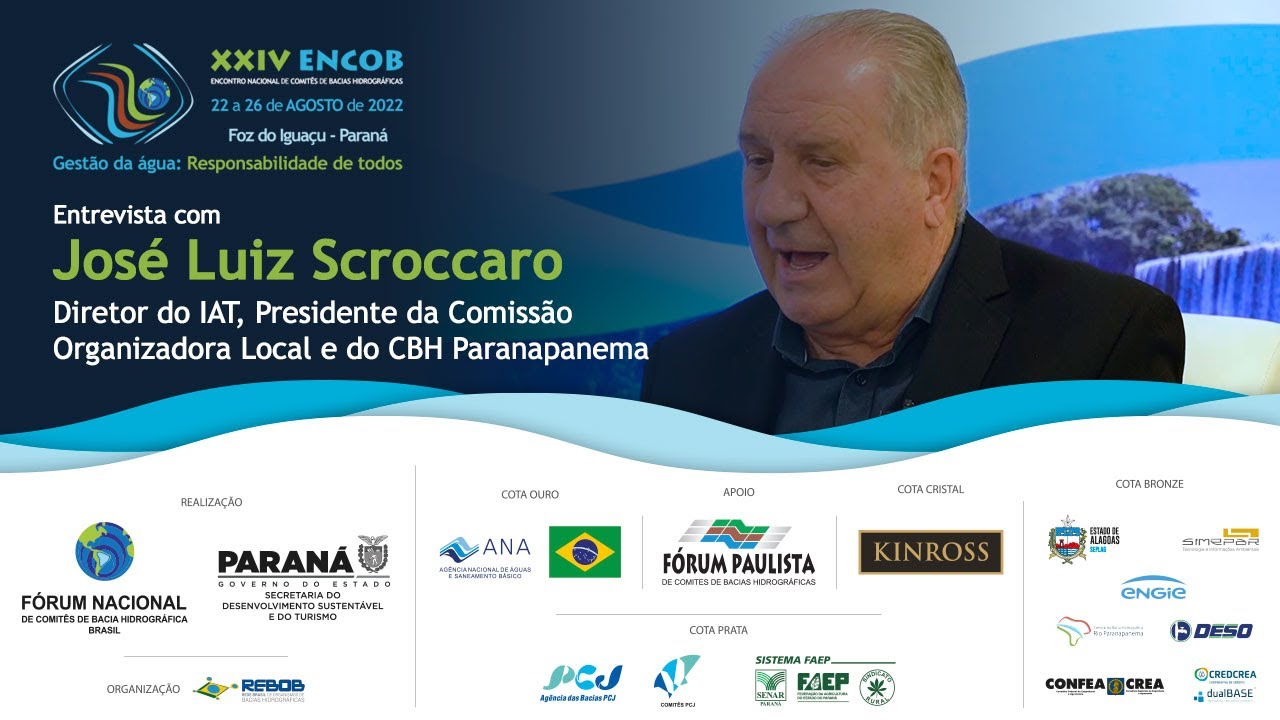 Entrevista exclusiva com José Luiz Scroccaro para o XXIV ENCOB