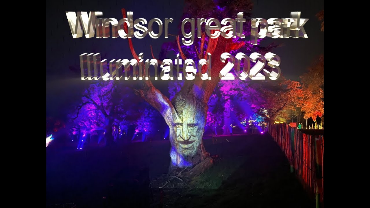 Windsor Great Park Illuminated 2023 YouTube