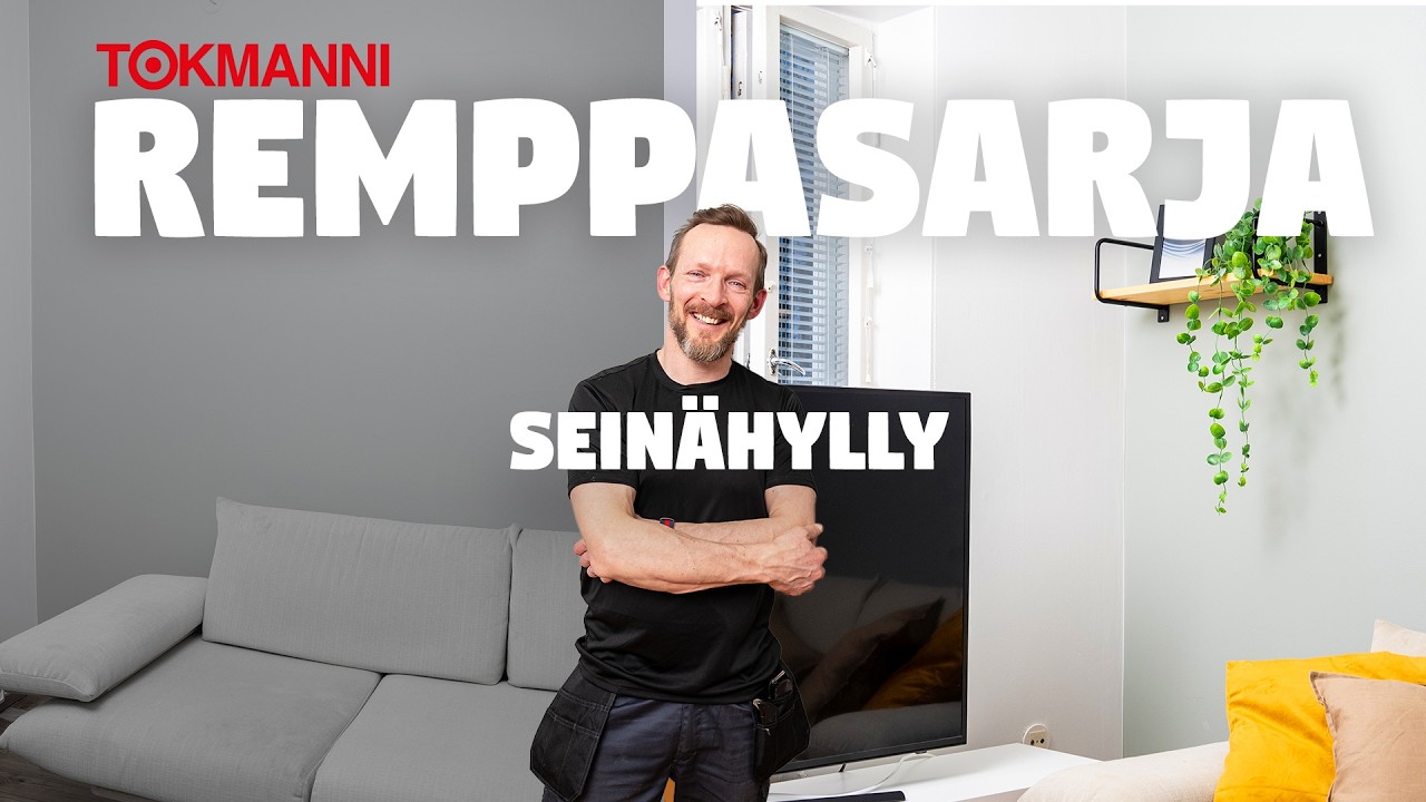 Remppasarja jakso 3: Seinähyllyn asennus