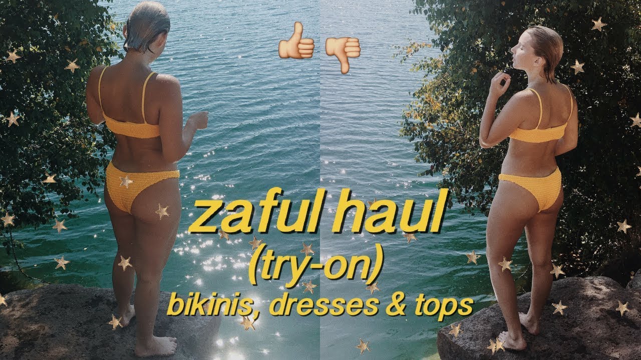 SUMMER TRY-ON HAUL 2018 | ZAFUL |  AFFORDABLE SWIMWEAR & SUMMER CLOTHING